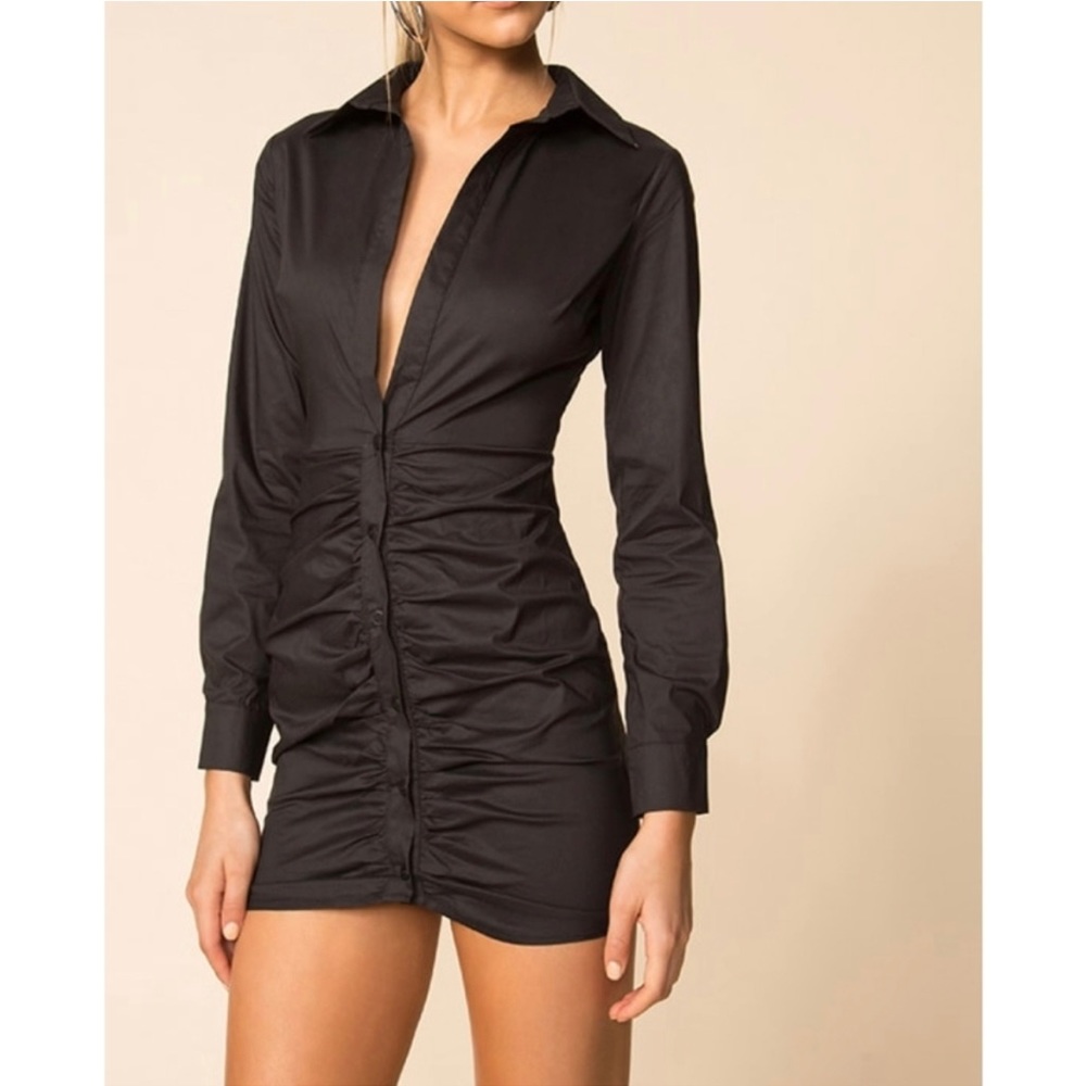 Superdown shirt dress xs